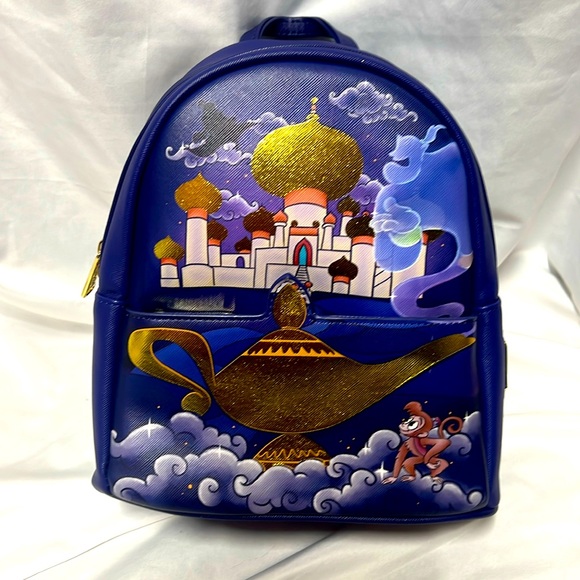 Disney Loungefly Alladin with Jasmin Backpack